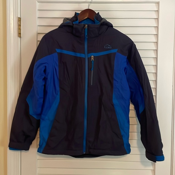 LL Bean Kids’ Pathfinder Waterproof 3-in-1 Jacket youth large 14-16